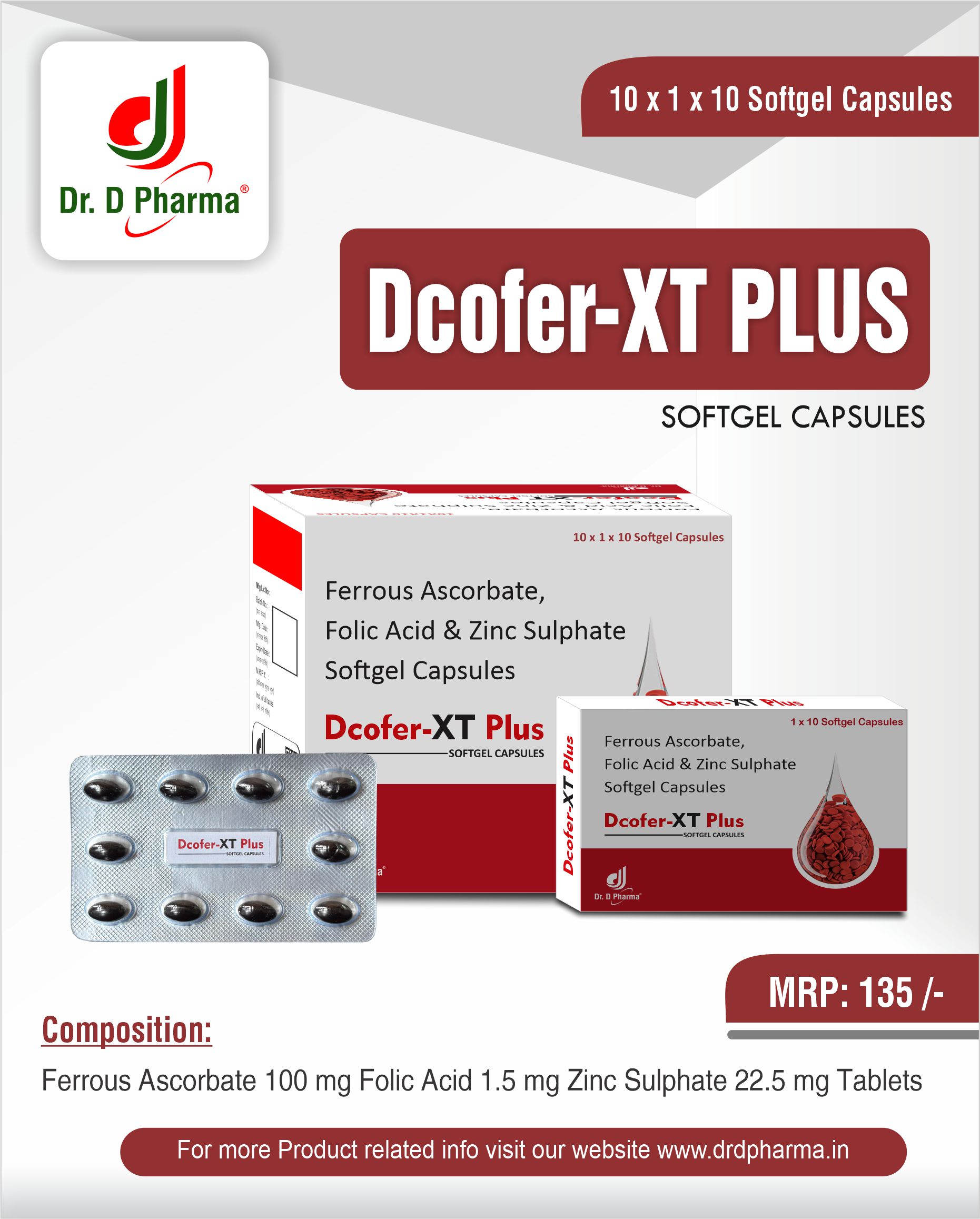 DCOFER-XT PLUS softgel capsules